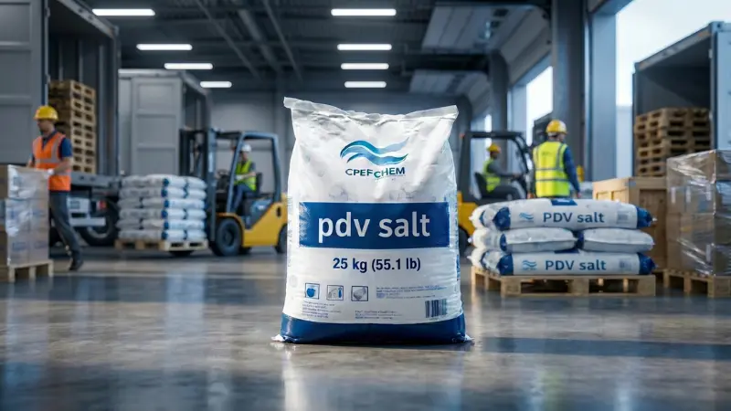 High purity sodium chloride PDV salt for water treatment, food processing, pharmaceutical and industrial applications.