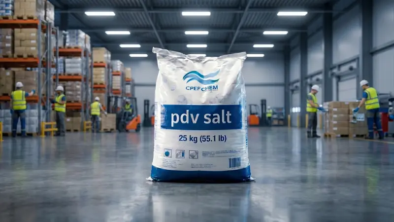 High-purity sodium chloride PVD salt used for industrial water treatment